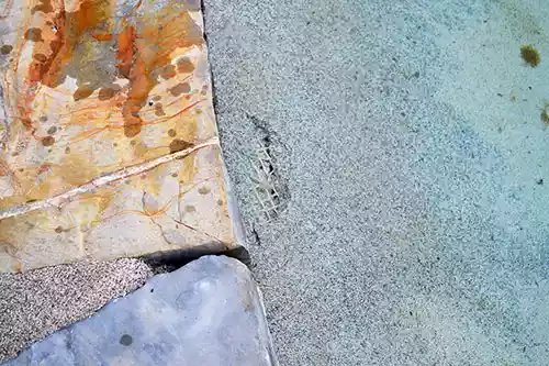 Piscina design bio sgretolamento superficie